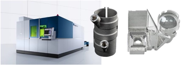 3D Printing Applications within TRUMPF machines. Image source: TRUMPF