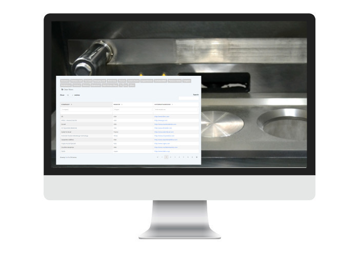 Additive Manufacturing system database