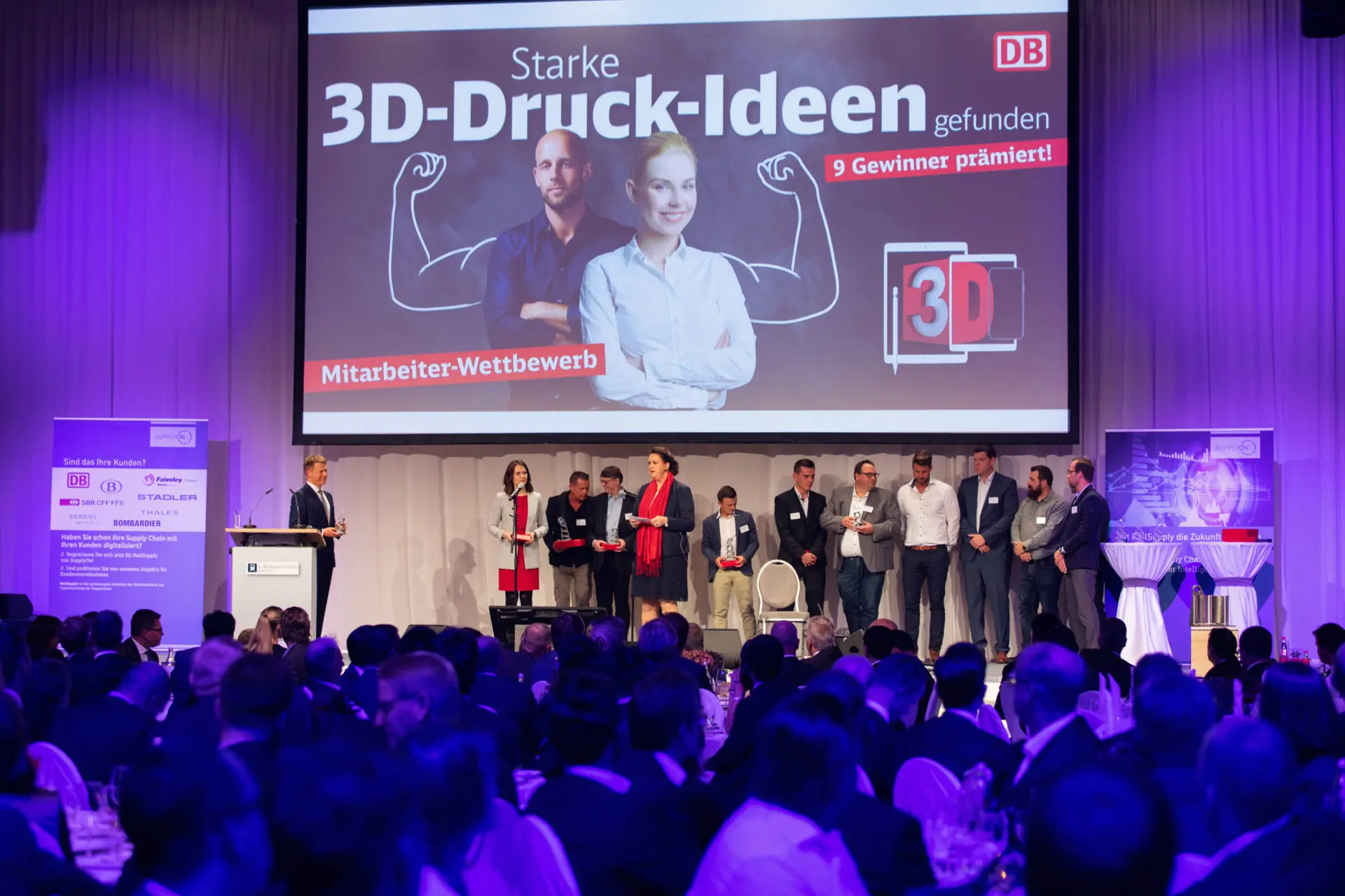 Deutsche Bahn 3D Printing Competition. Image courtesy: Deutsche Bahn